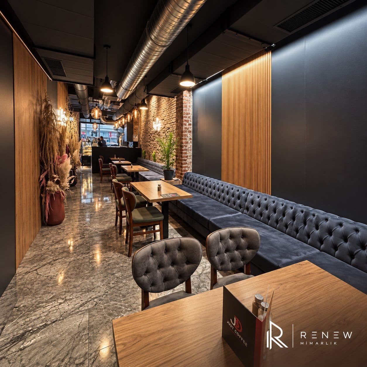 Café im Industriestil — Projektbild 3