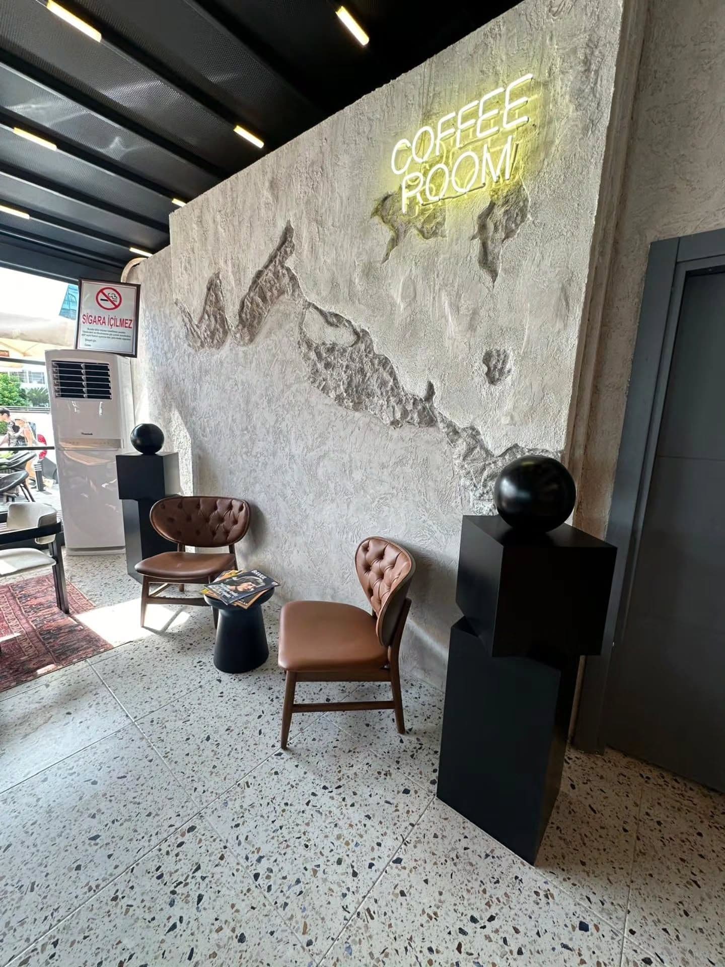 Kafe Duvar Kaplama Detayları proje görseli 1